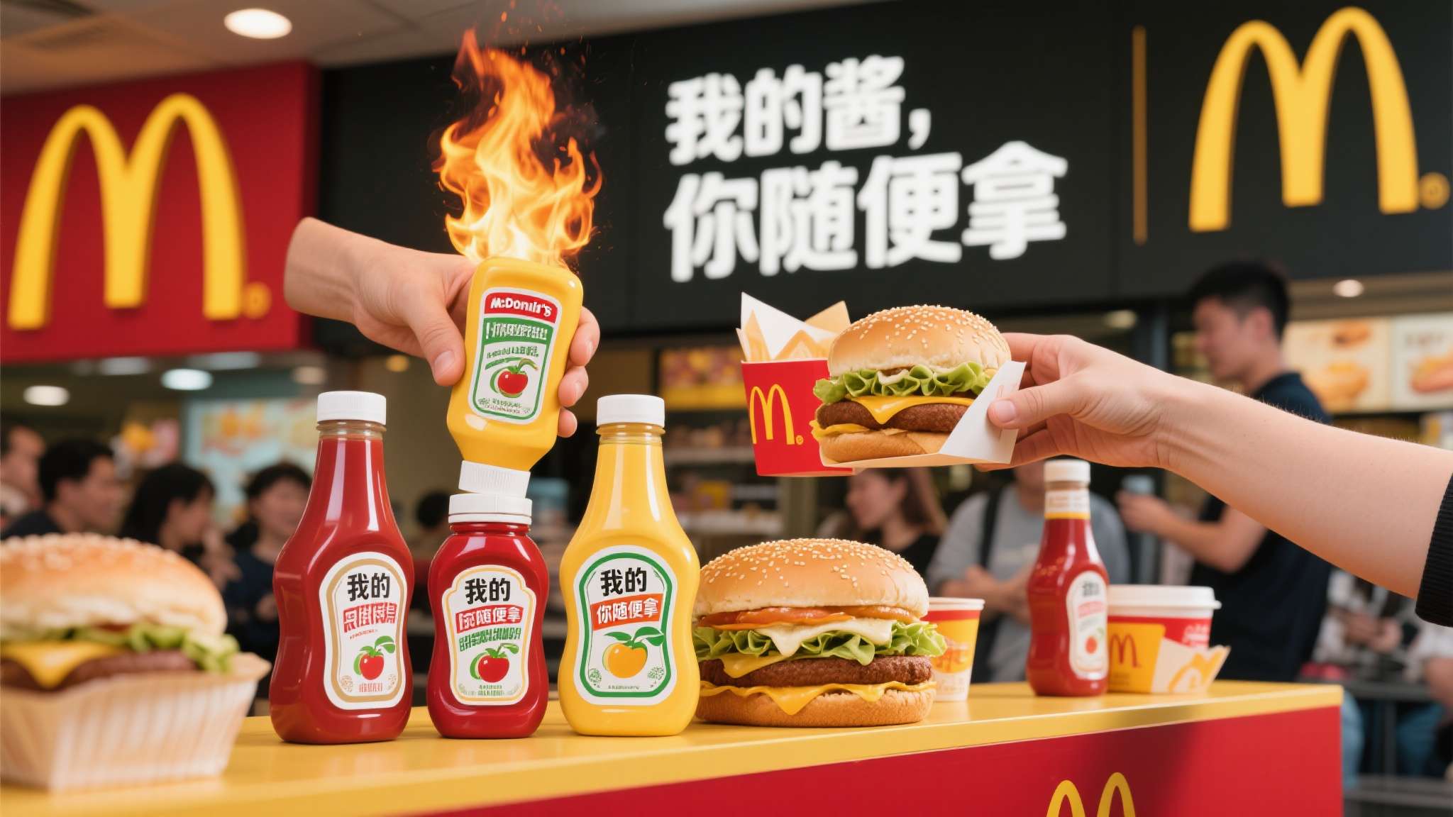 麦当劳和肯德基产品