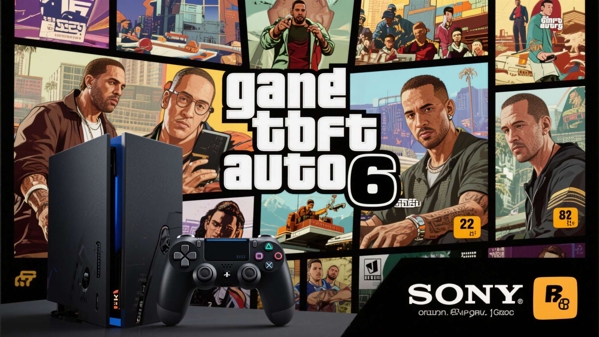 看人真准！索尼发广告 用GTA6劝玩家升级PS5